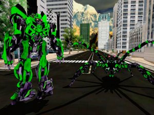 Spider Robot City Rescue