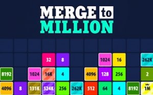 Merge to Million Number Puzzle