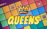 Queens Logic Puzzle Game