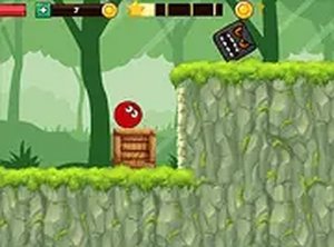 Ball Hero Adventure: Red Bounce Ball Online Game