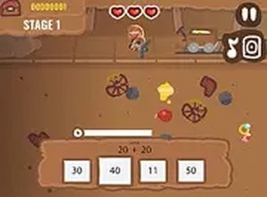 Math Miner Online Game Puzzle Game