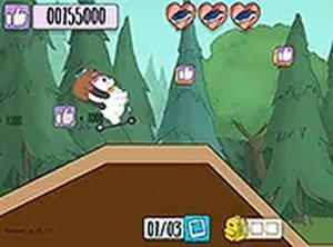 We Bare Bears: Scooter Streamers Online Game