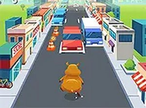 Giant Hamster Run Online Arcade Game