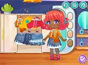 Denim Dress-Up Adventures for Toddie