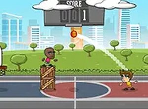 Street Dunk Basketball Online Game