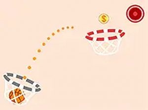 On Fire: Basketball Shots Arcade Game