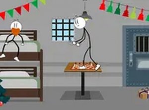 Stick New Year Puzzle Escape