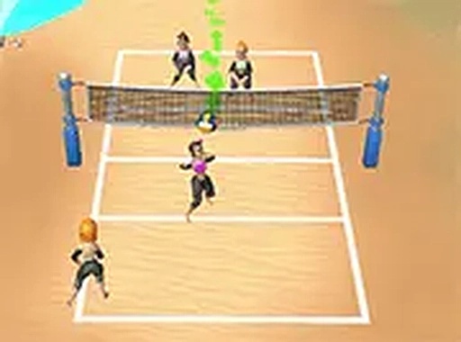 Beach Volley Clash Online Game