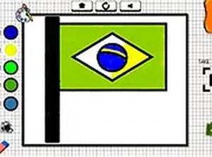 Brazil Coloring Adventure Online Game